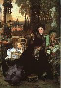 James Tissot Une Veuve  (A Widow) USA oil painting artist